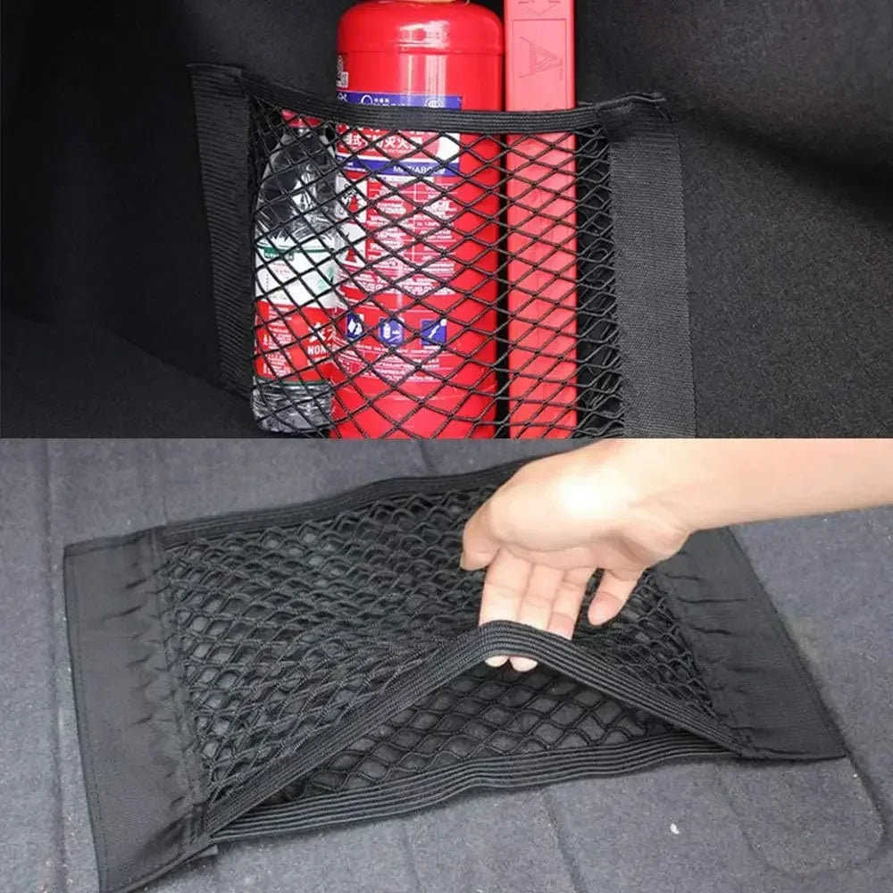 Car Storage Net Stretchable Mesh Pocket
