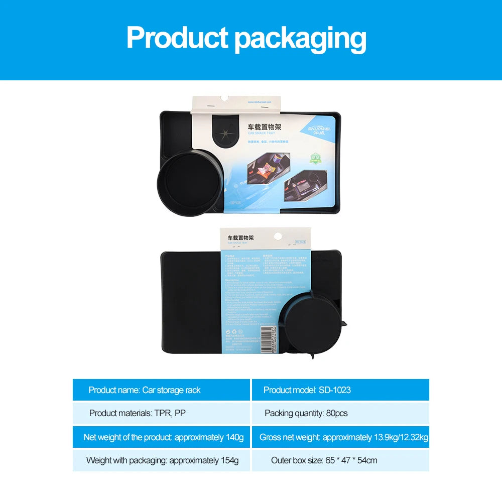 Portable Car Food Tray