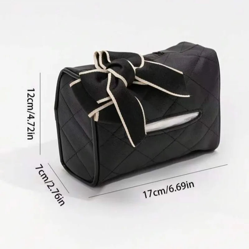 Back Seat Headrest Hanging Tissue Box