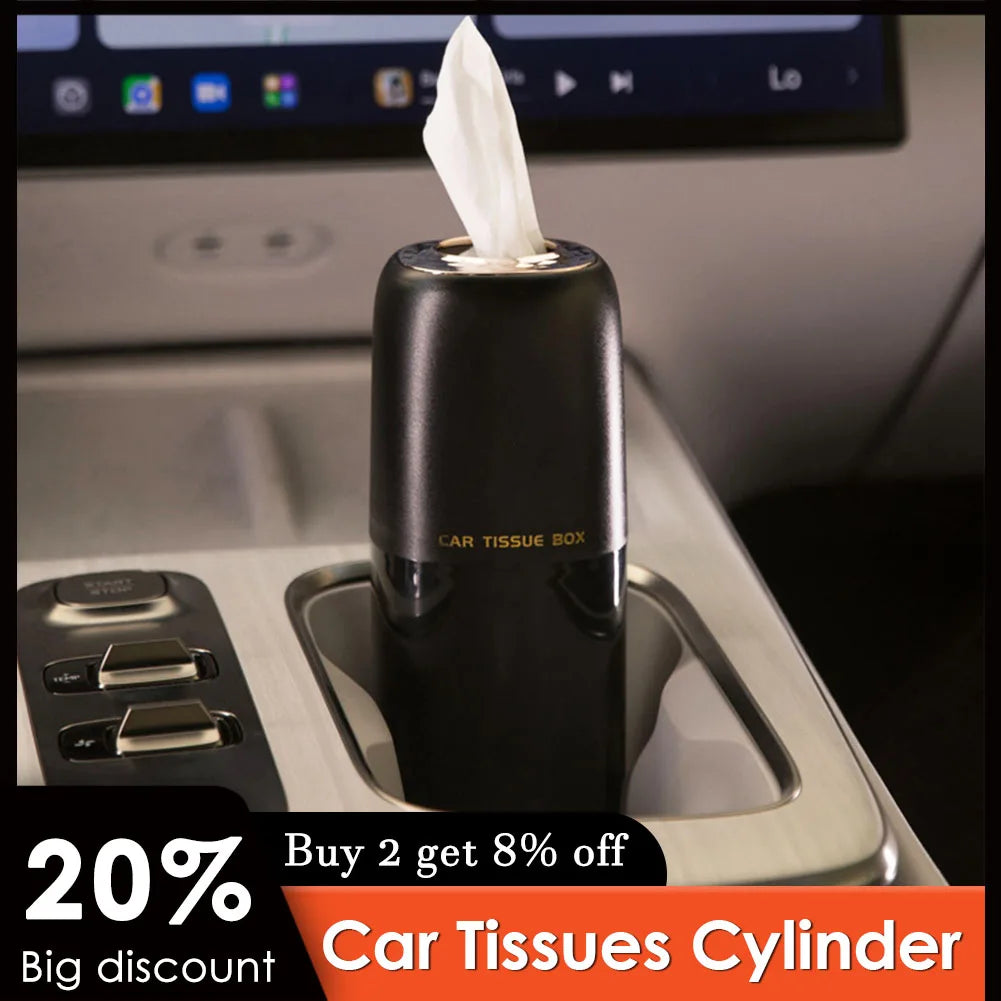 Car Tissues Cylinder Round Tube
