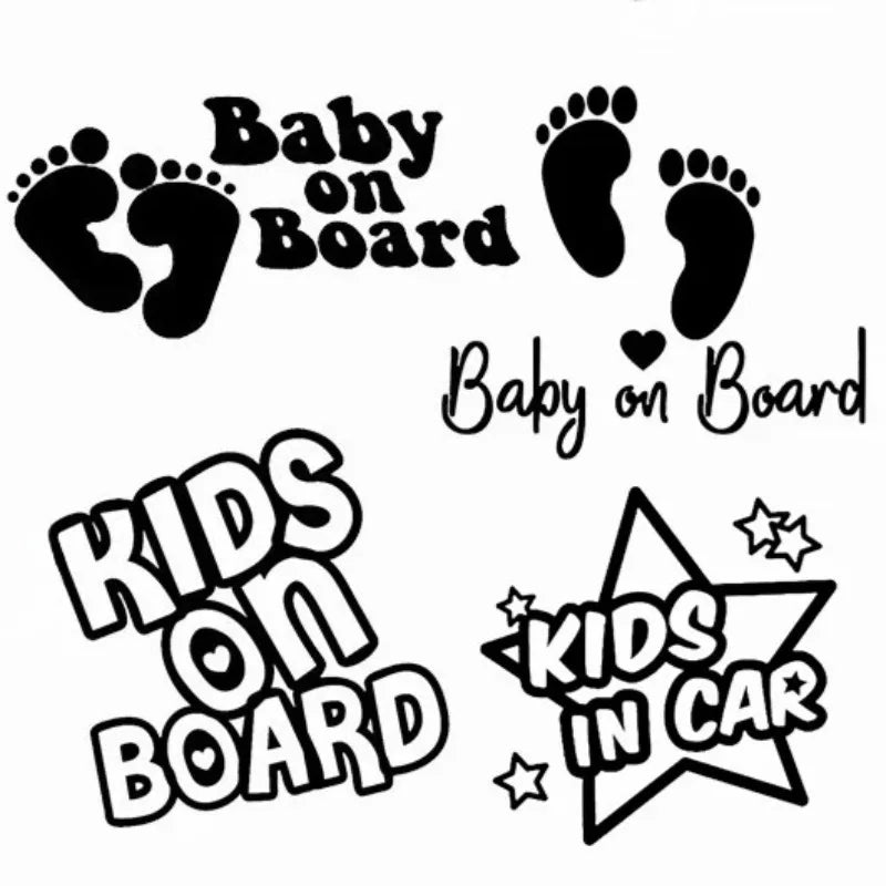 Funny Kid Vinyl Decal Stickers