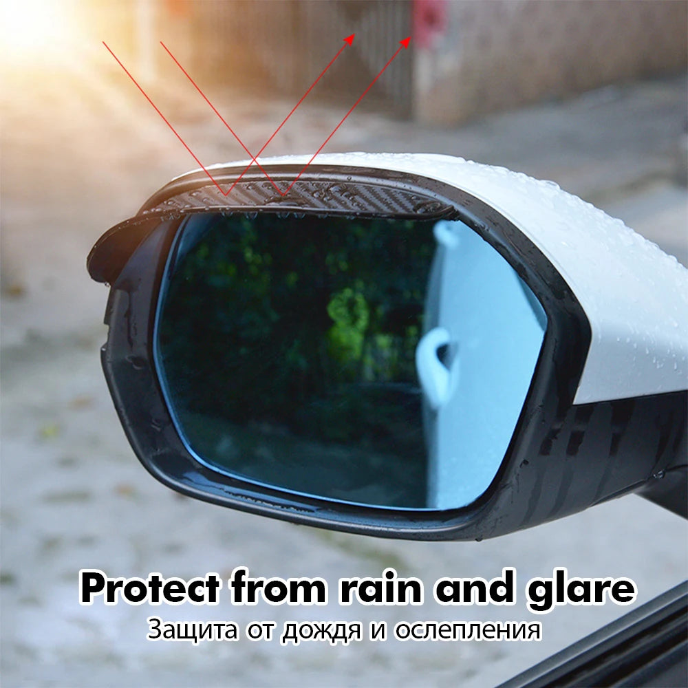 Car Rearview Mirror Rain Eyebrow Protector