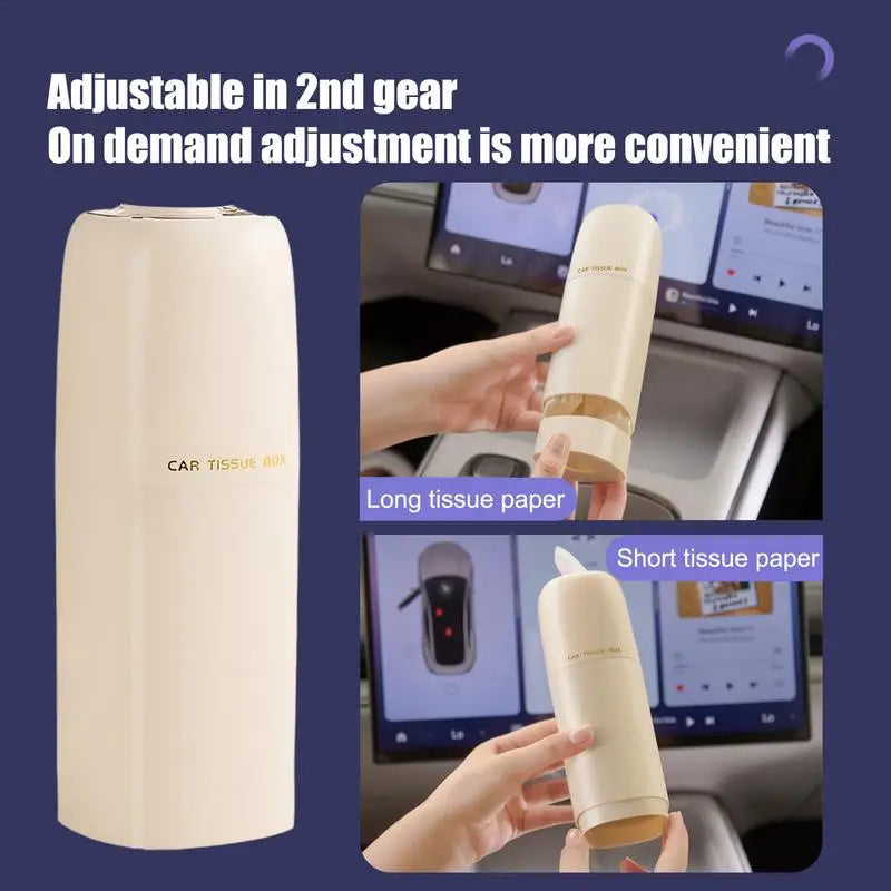 Car Tissues Cylinder Round Tube