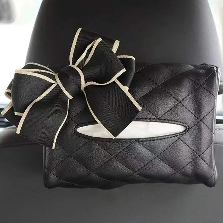 Back Seat Headrest Hanging Tissue Box