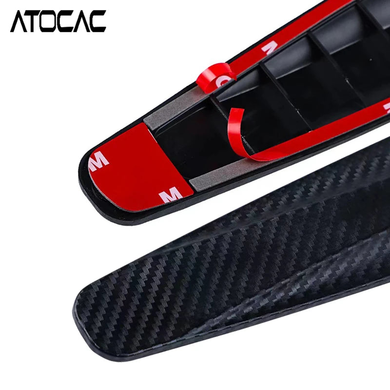 4PCS Car Bumper Guard Strip PVC Door Edge Protection Anti Scratch Collision