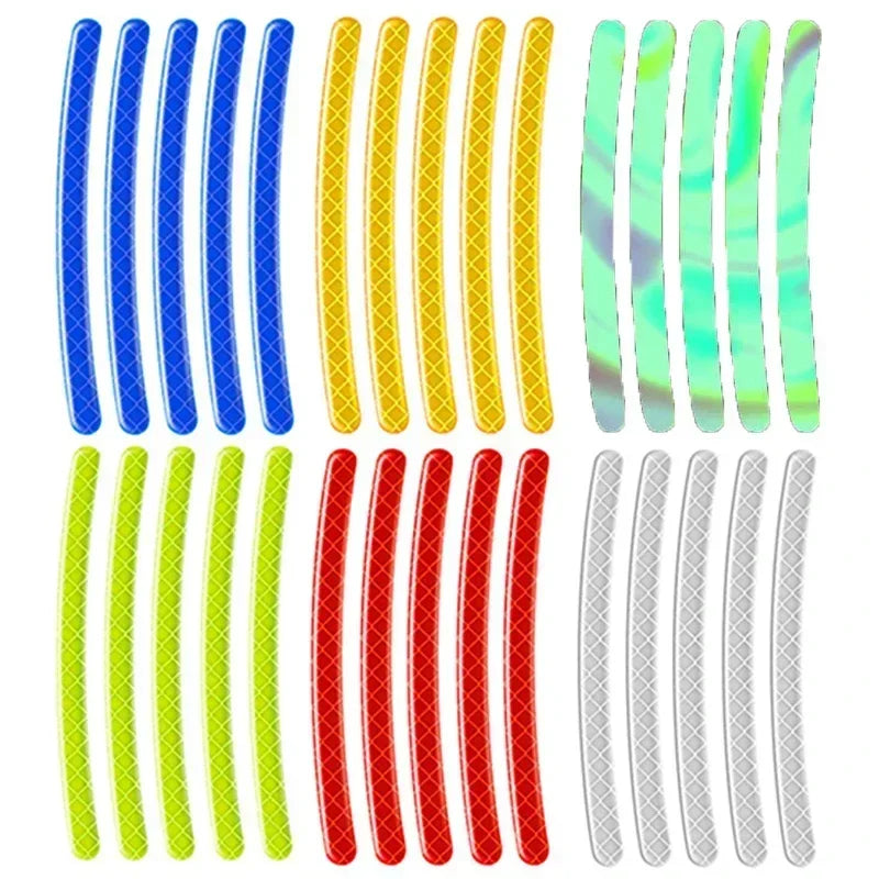 Car Wheel Hub Reflective Stripes Sticker