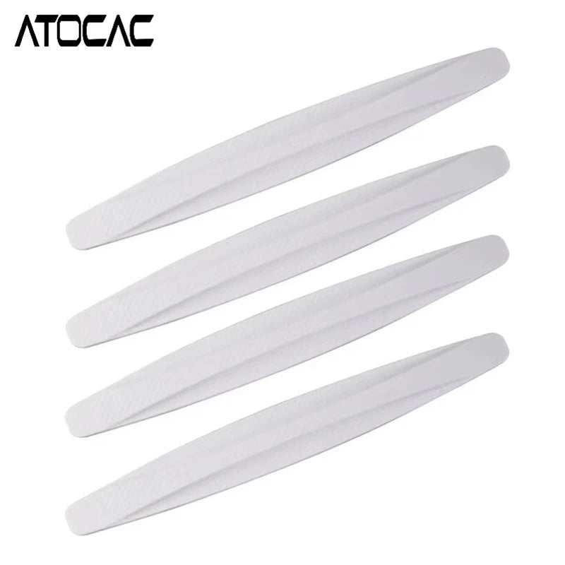 4PCS Car Bumper Guard Strip PVC Door Edge Protection Anti Scratch Collision