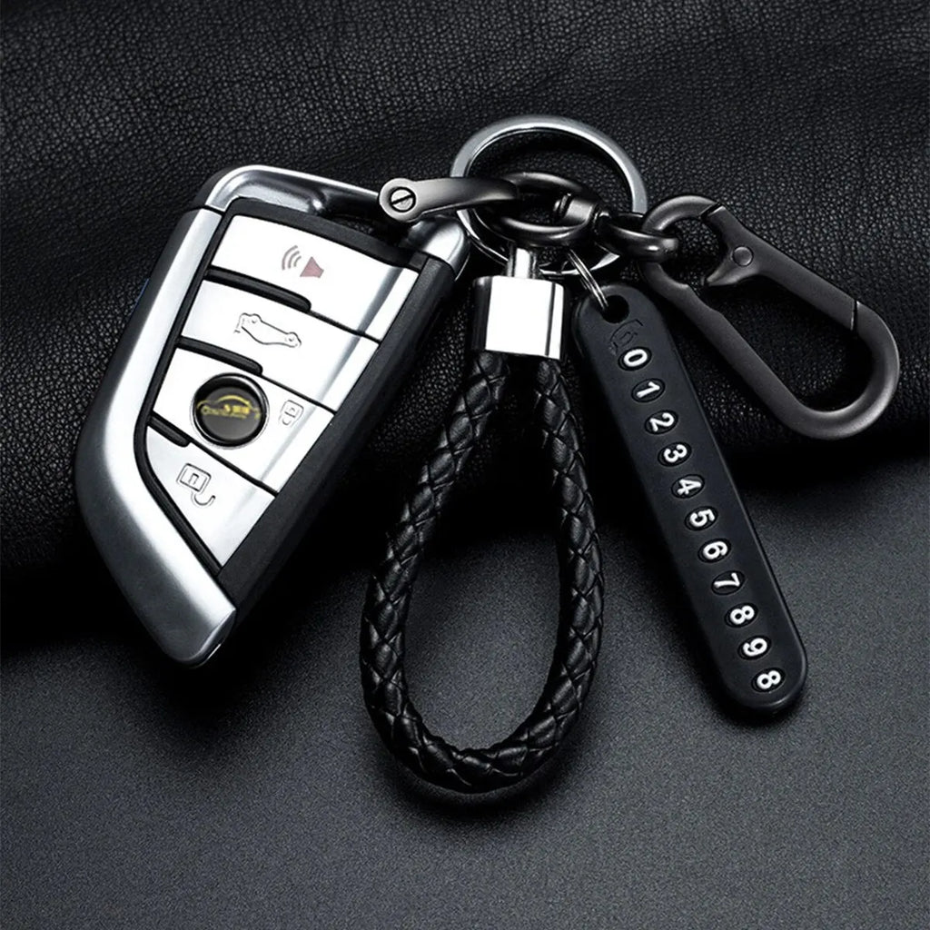 Mobile Phone Number Plate Pendant Keychain