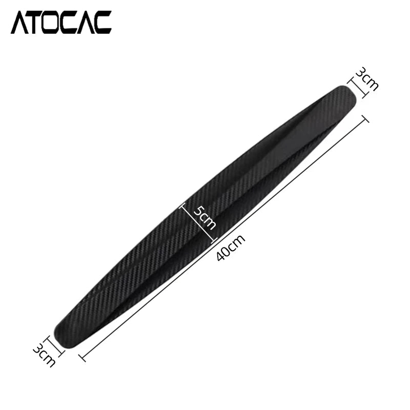 4PCS Car Bumper Guard Strip PVC Door Edge Protection Anti Scratch Collision