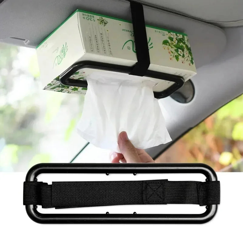 Car paper towel frame clip