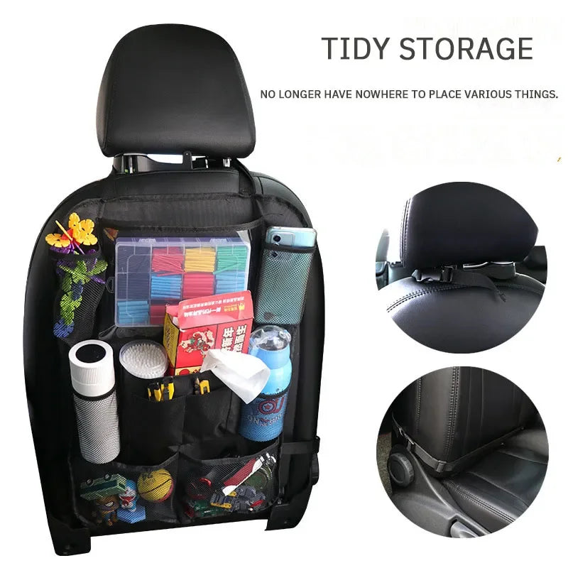 Multifunctional back Car Seat Storage Bag