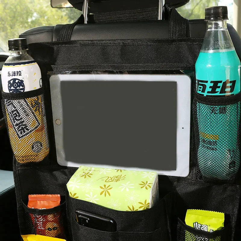 Multifunctional back Car Seat Storage Bag