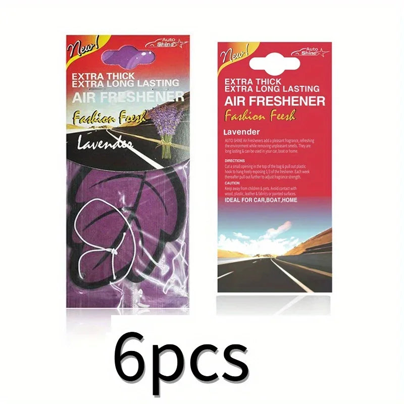 Car Air Freshener Natural Scented  Auto Hanging