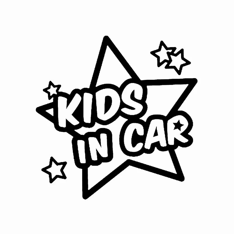 Funny Kid Vinyl Decal Stickers