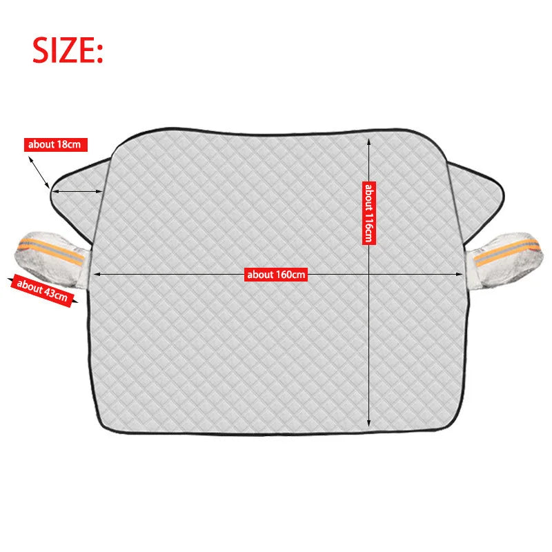 Car Windshield Snow Anti-UV Shield for Winter