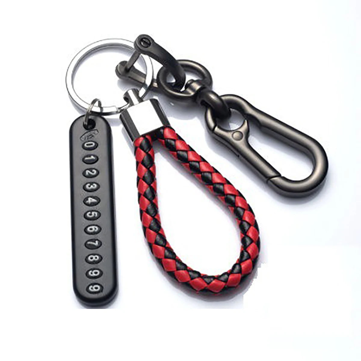 Mobile Phone Number Plate Pendant Keychain