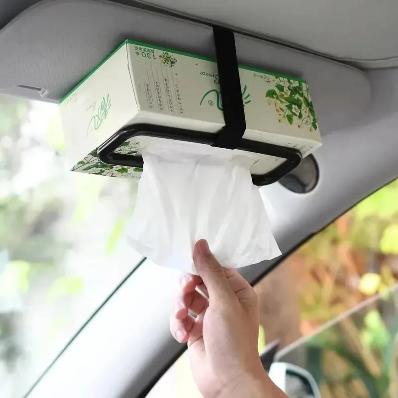 Car paper towel frame clip